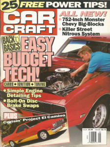 CAR CRAFT 1993 SEPT - HANNESSEY, '69 CAMARO, SCAT-PACK